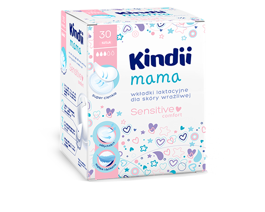 Wkładki laktacyjne Kindii mama Sensitive Comfort